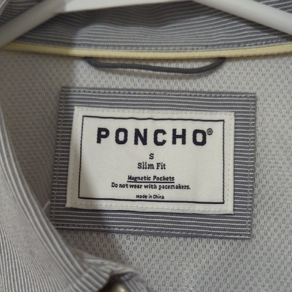 Poncho Outdoors Gray Men's Shirt - Picture 2 of 5